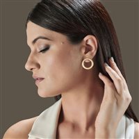 Earrings Aquaforte Woman Cerchi Vintage in Silver H4180251 - H4180251